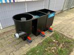 Polyester kamerfilter, incl. vulling en 3 aftap kogelkranen, Tuin en Terras, Vijver-toebehoren, Ophalen of Verzenden, Nieuw, Vijverpomp