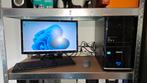Compleet pc systeem of pc alleen, Met monitor, Gebruikt, 8 GB, Ophalen of Verzenden