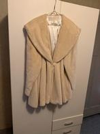 Vintage Escada Faux Fur Mantel - Crème - Prachtige Staat, Beige, Maat 42/44 (L), Escada, Ophalen of Verzenden