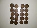 munten, Postzegels en Munten, Koningin Wilhelmina, Ophalen of Verzenden, 1 cent, Losse munt
