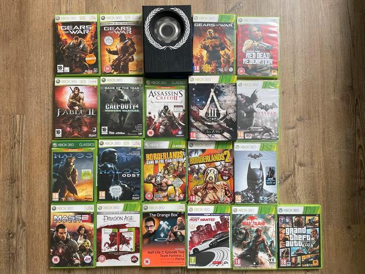 Xbox 360 AAA Games - Gears of War, GTA5, Red Dead Redemption, Spelcomputers en Games, Games | Xbox Original, Gebruikt, Avontuur en Actie