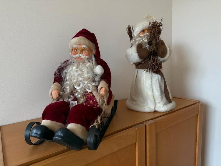 Twee gezellige kerstmannen, Diversen, Kerst, Zo goed als nieuw, Ophalen