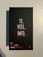 RUMAG - Te veel info drankspel, Ophalen of Verzenden, Zo goed als nieuw