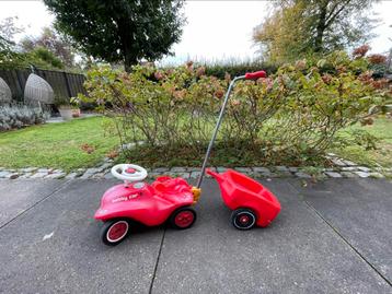 Bobbi car met duwstang en aanhanger beschikbaar voor biedingen