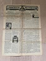 Zierikzeesche Nieuwsbode 10 mei 1940 - Historische Krant, Verzamelen, Ophalen of Verzenden, 1940 tot 1960, Krant