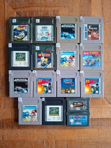 Gameboy carts 5 euro per stuk, 5 voor 20,- beschikbaar voor biedingen