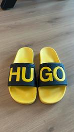 Hugo Boss slippers heren maat 40, Ophalen, Overige maten, Geel, Hugo Boss