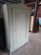 Antiek Brocante grenen Biedermeier eendeurskast., Ophalen