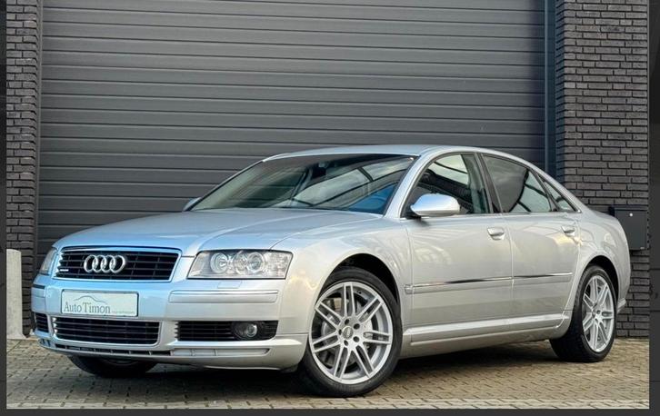 Audi A8 4.2 Quatro supermooi, Auto's, Bestelauto's, Particulier, Airconditioning, Centrale vergrendeling, Parkeersensor, Schuifdeur