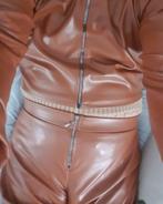 Pu pyjama pak combinatie, Ophalen of Verzenden, Nieuw, Maat 56/58 (XL), Bruin
