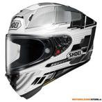 Shoei X-SPR Pro Proxy Integraalhelm, Wit-Grijs-Zwart, Motoren, Ophalen of Verzenden, Nieuw met kaartje