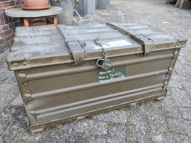 Zarges inklapbare aluminium kist Brotkiste, Verzamelen, Militaria | Algemeen, Landmacht, Kist of Geocache, Nederland, Ophalen of Verzenden