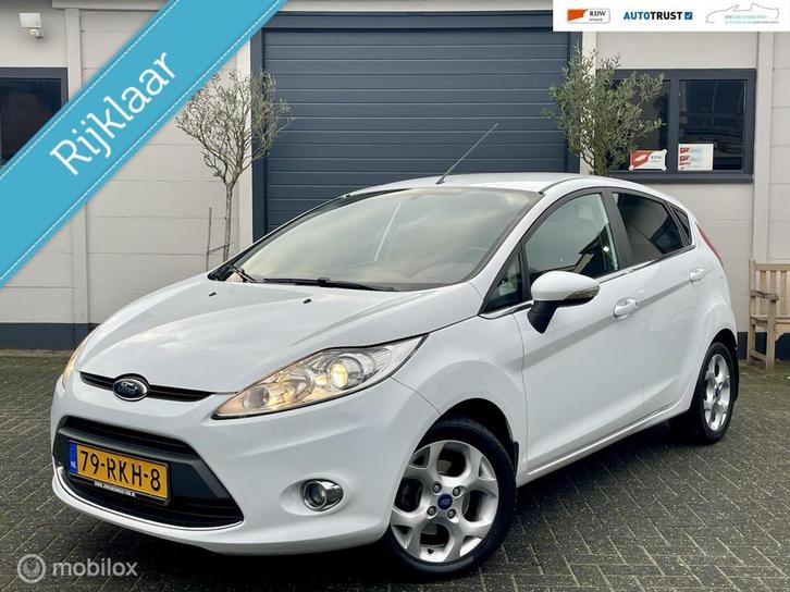 Ford Fiesta 1.6 120pk Titanium|RIJKLAAR|1EIG|DLR OH|4CIL|GAR, Auto's, Ford, Bedrijf, Te koop, Fiësta, ABS, Airbags, Airconditioning
