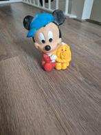 Vintage mickey mouse speeltje, Verzamelen, Ophalen of Verzenden, Mickey Mouse, Gebruikt, Beeldje of Figuurtje