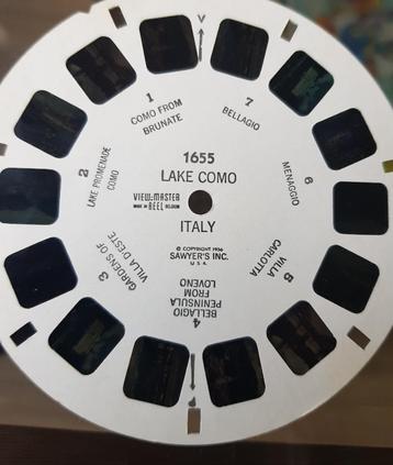 Viewmaster reel- Como meer, italie beschikbaar voor biedingen