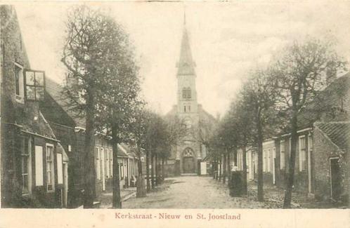 (380-714-007) Nieuw en St Joosland Kerkstraat, Verzamelen, Ansichtkaarten | Nederland, Zeeland, Verzenden