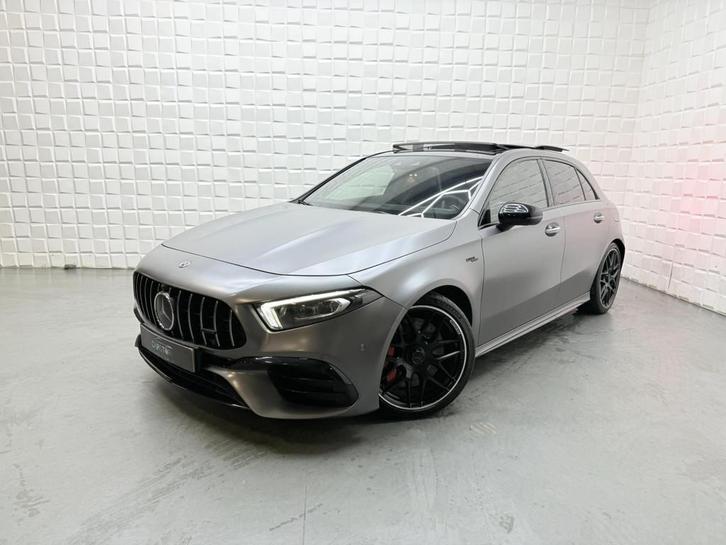 Mercedes-Benz A-klasse AMG 45 S 4MATIC+ Edition 1 PANO, Auto's, Mercedes-Benz, Bedrijf, Te koop, A-Klasse, 4x4, ABS, Achteruitrijcamera