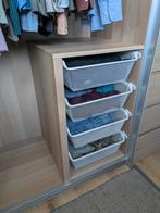 IKEA Komplement verdeler + 4 draadmanden, Zo goed als nieuw, Met lade(s), Metaal, Minder dan 100 cm
