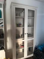 Ikea Hemnes vitrinekast, Huis en Inrichting, Kasten | Vitrinekasten, Ophalen, Gebruikt, 50 tot 100 cm, 150 tot 200 cm