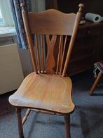 mooie eiken eetkamerstoelen, Ophalen of Verzenden, Bruin, Vijf, Zes of meer stoelen