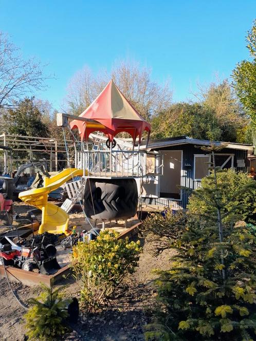 Speeltoestel, circus, glijbaan, zandbak, Hobby en Vrije tijd, Overige Hobby en Vrije tijd, Zo goed als nieuw, Ophalen