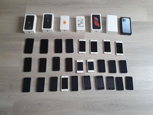 Grote partij diverse iphones, Telecommunicatie, Mobiele telefoons | Apple iPhone, Zo goed als nieuw, Ophalen of Verzenden