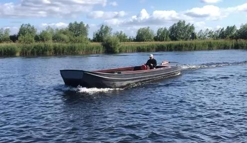 melkboot, Watersport en Boten, Motorboten en Motorjachten, Gebruikt, Staal, 9 tot 12 meter, Diesel, Binnenboordmotor, 10 tot 30 pk