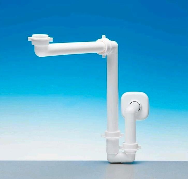 NIEUW LIRA ruimtebesparende sifon wastafel / badkamer / WC, Doe-het-zelf en Verbouw, Overige Doe-het-zelf en Verbouw, Zo goed als nieuw