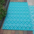 Aqua blauw met wit 180 x 120 buitenkleed buiten tapijt, Huis en Inrichting, Stoffering | Tapijten en Kleden, 150 tot 200 cm, Rechthoekig