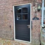 Hardhouten Deeldeuren Boerderij - Set, Doe-het-zelf en Verbouw, Deuren en Horren, Ophalen, Gebruikt, Minder dan 200 cm, Glas