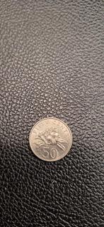 1##    singapore 50 cent 1987, Ophalen of Verzenden, Zuidoost-Azië