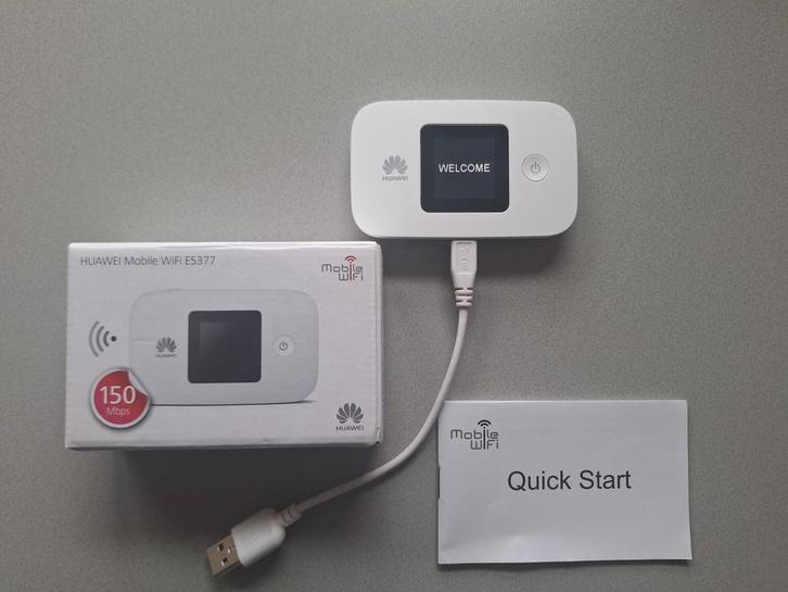 Huawei Mobile WiFi E5377 MiFi Router, Computers en Software, Accesspoints, Gebruikt, Ophalen of Verzenden