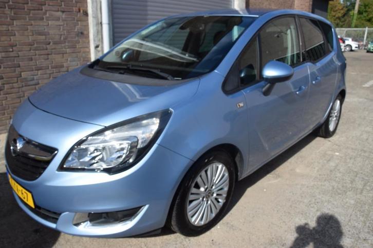 Opel Meriva 1.4 Turbo Design Edition, Auto's, Opel, Bedrijf, Te koop, Meriva, ABS, Airbags, Airconditioning, Centrale vergrendeling