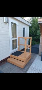 Maatwerk Chalet & Caravanopstap – Stevig en Luxe uitstraling, Caravans en Kamperen, Ophalen of Verzenden