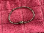 Originele Pandora armband  17 cm, Verzenden, Pandora, Zo goed als nieuw, 1 bedel