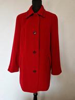 Lebek Rode Damesjas Wol Maat M/L 38 / 40, Maat 38/40 (M), Lebek, Ophalen of Verzenden, Zo goed als nieuw