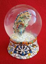 Sneeuwbol. Barcino. Lizard van Antoni Gaudi., Verzamelen, Verzenden, Gebruikt, Reptiel of Amfibie, Beeldje of Figuurtje