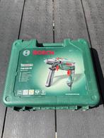 BOSCH KLOPBOORMACHINE PSB 650 RE MET GROTE SNELSPANBOORKOP ., Doe-het-zelf en Verbouw, Gereedschap | Boormachines, Boormachine