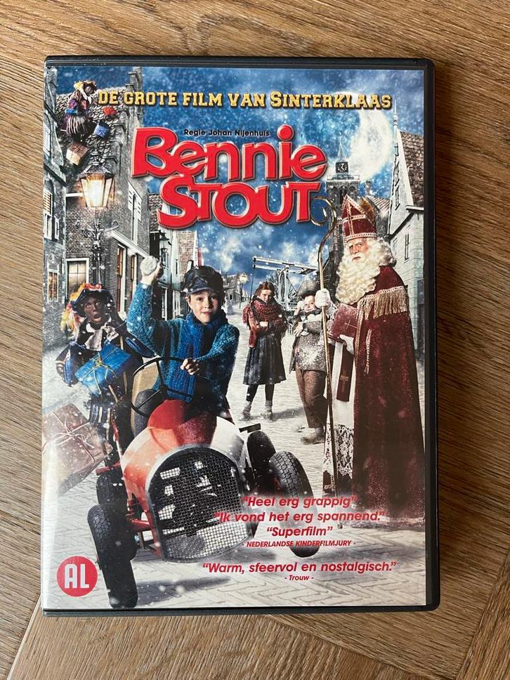 Bennie Stout DVD - De grote film van Sinterklaas, Cd's en Dvd's, Dvd's | Komedie, Zo goed als nieuw, Overige genres, Alle leeftijden