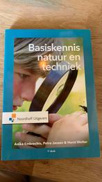 Basiskennis natuur en techniek, Boeken, Anika Embrechts; Horst Wolter; Petra Jansen, Zo goed als nieuw, Beta, HBO