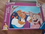 Belle en het Beest Puzzel - 100 stukjes, Ophalen of Verzenden, Meer dan 50 stukjes, Gebruikt, 6 jaar of ouder