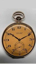 Zakhorloge 14 karaat gouden ulysse nardin, Zakhorloge, 1930 tot 1960, Goud, Ophalen