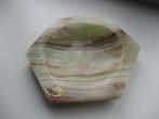 Marmer onyx onix groen schaaltje vintage retro, Antiek en Kunst, Ophalen of Verzenden