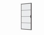 Douchedeur 80x200 cm 6mm Nano glas. Mat zwart. Nieuw in doos, Doe-het-zelf en Verbouw, Sanitair, Ophalen, Zo goed als nieuw, Glas