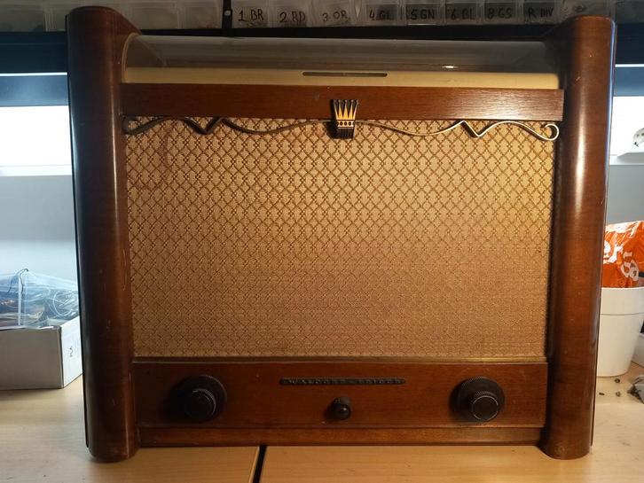 Waldorp Fridor 49 Z Buizenradio, Antiek en Kunst, Antiek | Tv's en Audio, Ophalen