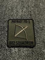patch FU1, 802 squadron DGLC, Verzamelen, Militaria | Algemeen, Ophalen of Verzenden, Luchtmacht, Nederland, Embleem of Badge