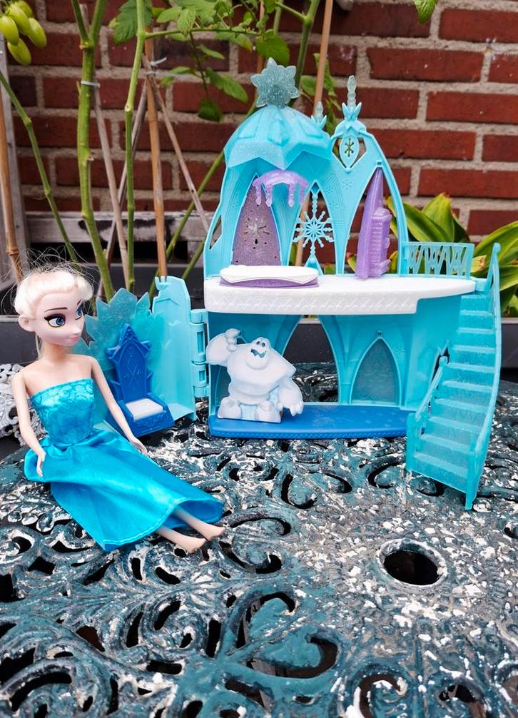 Frozen Kasteel met Elsa, Kinderen en Baby's, Speelgoed | Overig, Gebruikt, Meisje, Ophalen of Verzenden