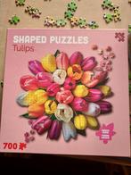 Shaped puzzle (tulp, 700 stukjes), Ophalen of Verzenden, 500 t/m 1500 stukjes, Zo goed als nieuw