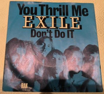 Exile - You thrill me (single) beschikbaar voor biedingen