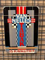 Van Nelle’s Tabak emaille reclamebord, Reclamebord, Gebruikt, I, Ophalen of Verzenden